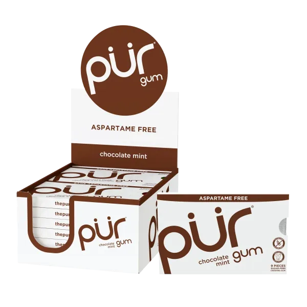 Chocolat à la menthe — plaquette de 9