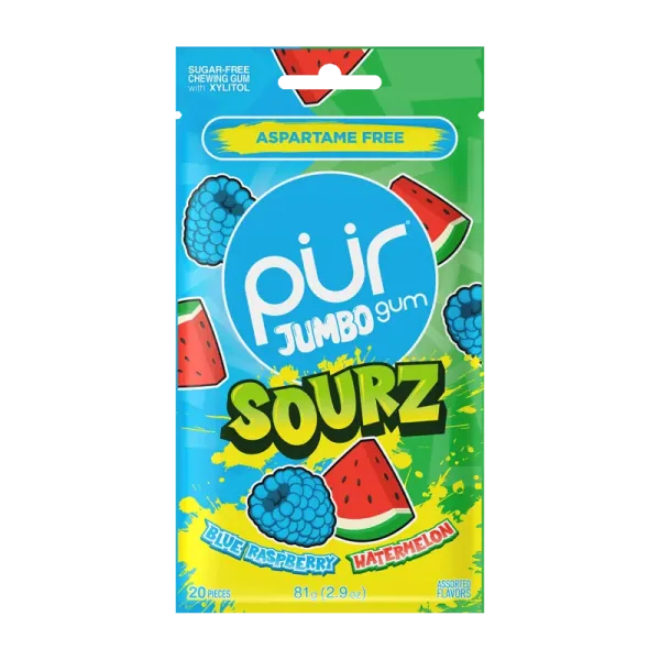 SOURZ Framboise bleue et pastèque
