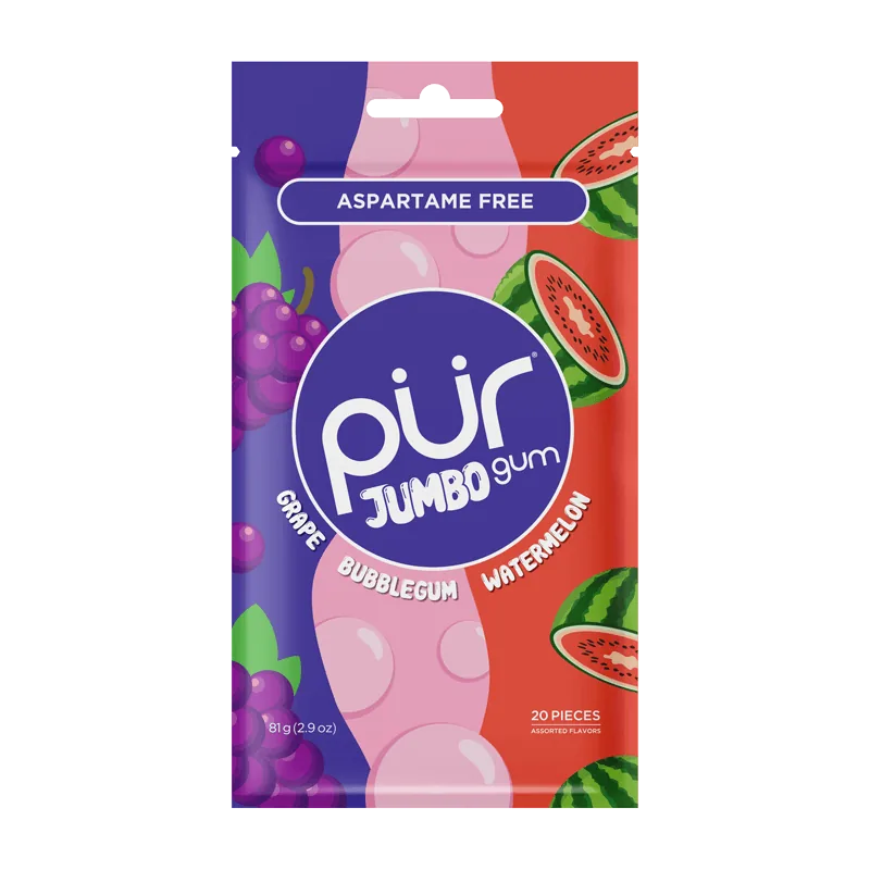 Grape Bubblegum Watermelon — 20pc bag