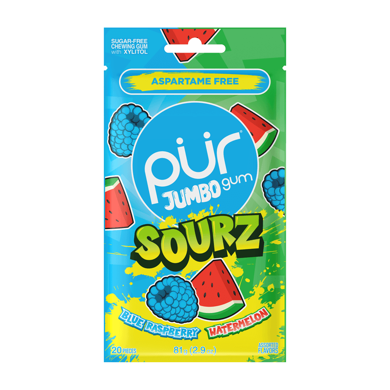 SOURZ Blue Raspberry and Watermelon