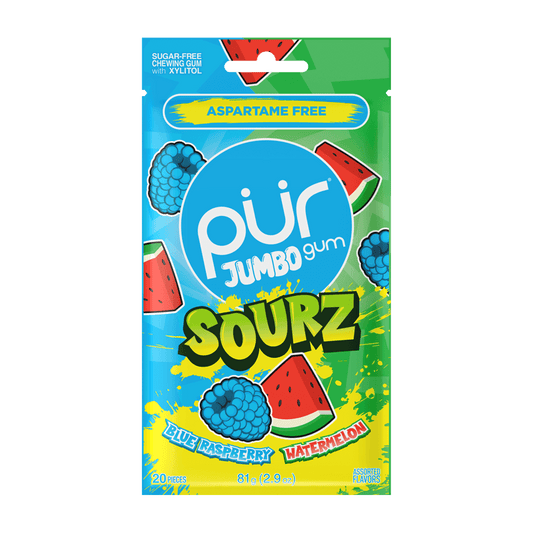 SOURZ Blue Raspberry and Watermelon